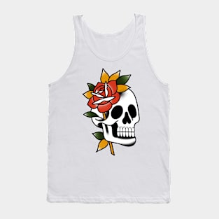 Skull Rose Tank Top